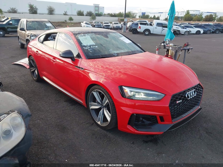 2019 Audi Rs5 VIN WUABWCF54KA900217 IAAI salvage auction — REAR END, Salvage Title, sold $19,300 on 2026-07-17 (photo 1)