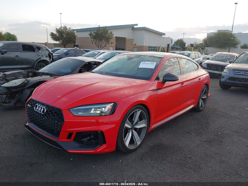 2019 Audi Rs5 VIN WUABWCF54KA900217 IAAI salvage auction — REAR END, Salvage Title, sold $19,300 on 2026-07-17 (photo 2)
