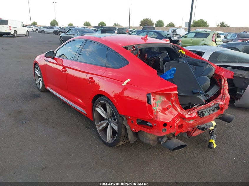 2019 Audi Rs5 VIN WUABWCF54KA900217 IAAI salvage auction — REAR END, Salvage Title, sold $19,300 on 2026-07-17 (photo 3)