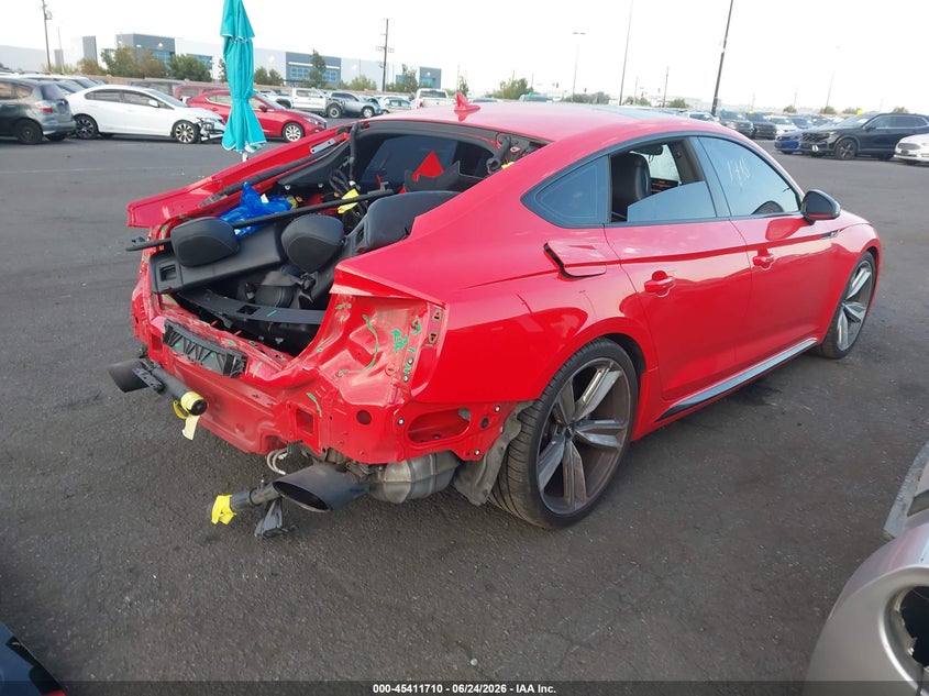 2019 Audi Rs5 VIN WUABWCF54KA900217 IAAI salvage auction — REAR END, Salvage Title, sold $19,300 on 2026-07-17 (photo 4)