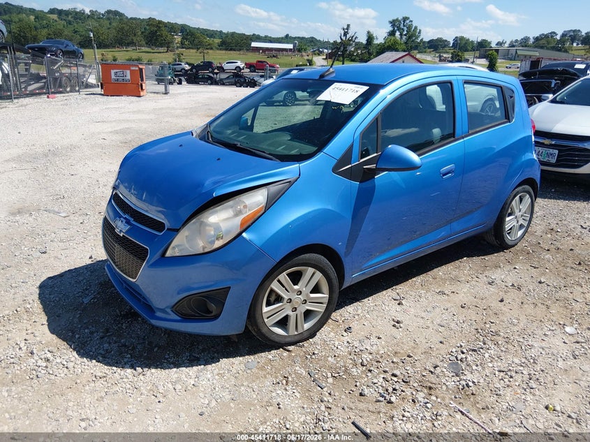 2014 Chevrolet Spark VIN KL8CB6S93EC584592 IAAI salvage auction — FRONT END, Clear (Arkansas), sold $175 on 2026-07-23 (photo 2)