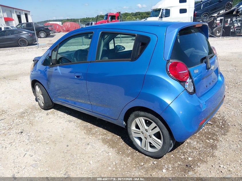 2014 Chevrolet Spark VIN KL8CB6S93EC584592 IAAI salvage auction — FRONT END, Clear (Arkansas), sold $175 on 2026-07-23 (photo 3)