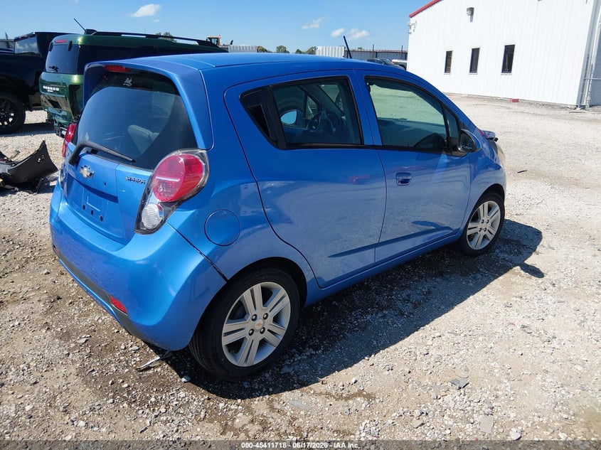 2014 Chevrolet Spark VIN KL8CB6S93EC584592 IAAI salvage auction — FRONT END, Clear (Arkansas), sold $175 on 2026-07-23 (photo 4)