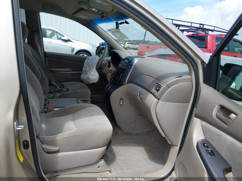 2006 Toyota Sienna VIN 5TDZA23C26S457033 IAAI salvage auction — FRONT END, Salvage (South Carolina), sold $575 on 2026-07-15 (photo 5)