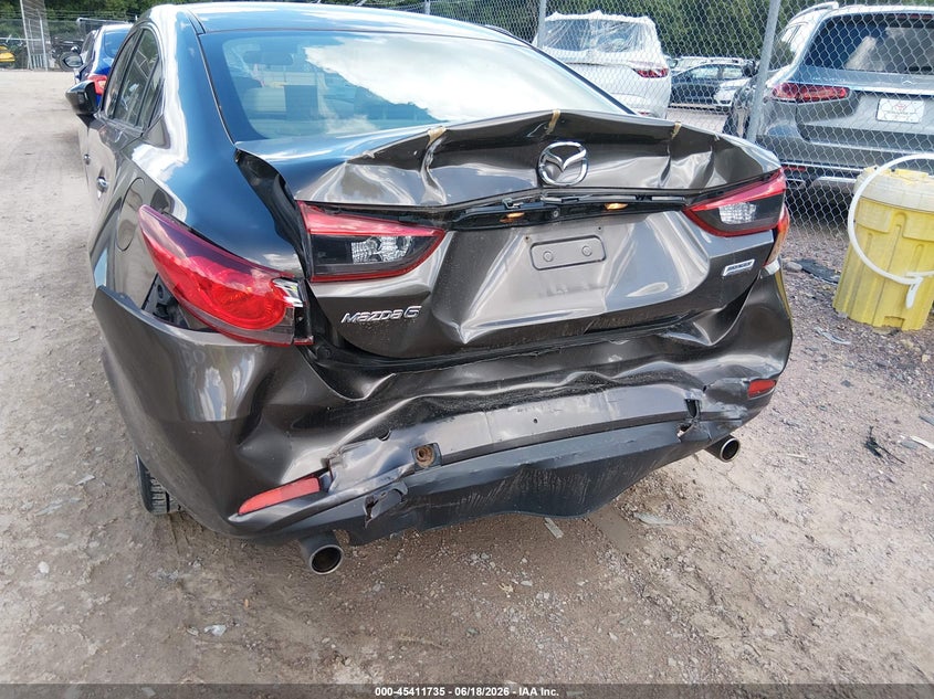 2016 Mazda 6 VIN JM1GJ1V55G1412750 IAAI salvage auction — FRONT & REAR, Junk Bill Of Sale Mv2459 (Wisconsin), sold $1,075 on 2026-07-15 (photo 6)