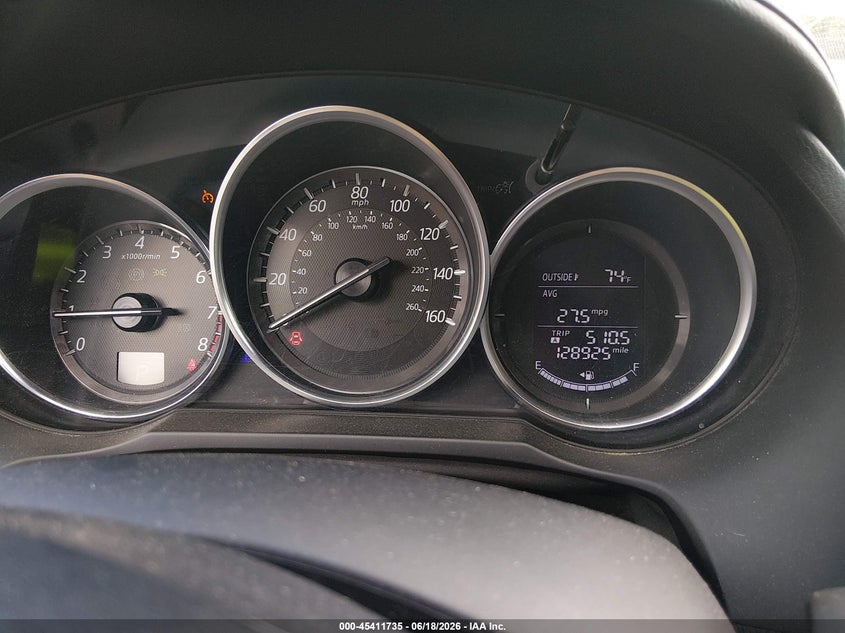 2016 Mazda 6 VIN JM1GJ1V55G1412750 IAAI salvage auction — FRONT & REAR, Junk Bill Of Sale Mv2459 (Wisconsin), sold $1,075 on 2026-07-15 (photo 7)