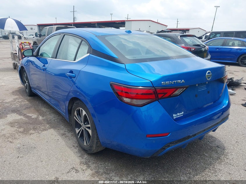 2022 Nissan Sentra VIN 3N1AB8CV2NY317329 IAAI salvage auction — FRONT END, Salvage Title, sold $1,150 on 2026-08-02 (photo 3)
