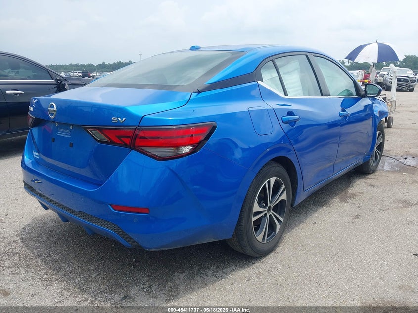 2022 Nissan Sentra VIN 3N1AB8CV2NY317329 IAAI salvage auction — FRONT END, Salvage Title, sold $1,150 on 2026-08-02 (photo 4)
