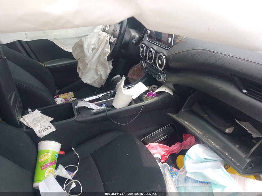 2022 Nissan Sentra VIN 3N1AB8CV2NY317329 IAAI salvage auction — FRONT END, Salvage Title, sold $1,150 on 2026-08-02 (photo 5)