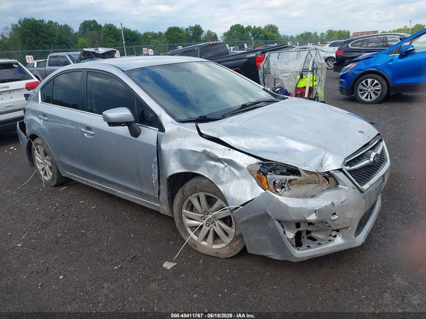 2015 Subaru Impreza VIN JF1GJAC69FH007921 IAAI salvage auction — FRONT & REAR, Mv-907A (New York), sold $25 on 2026-07-30 (photo 1)