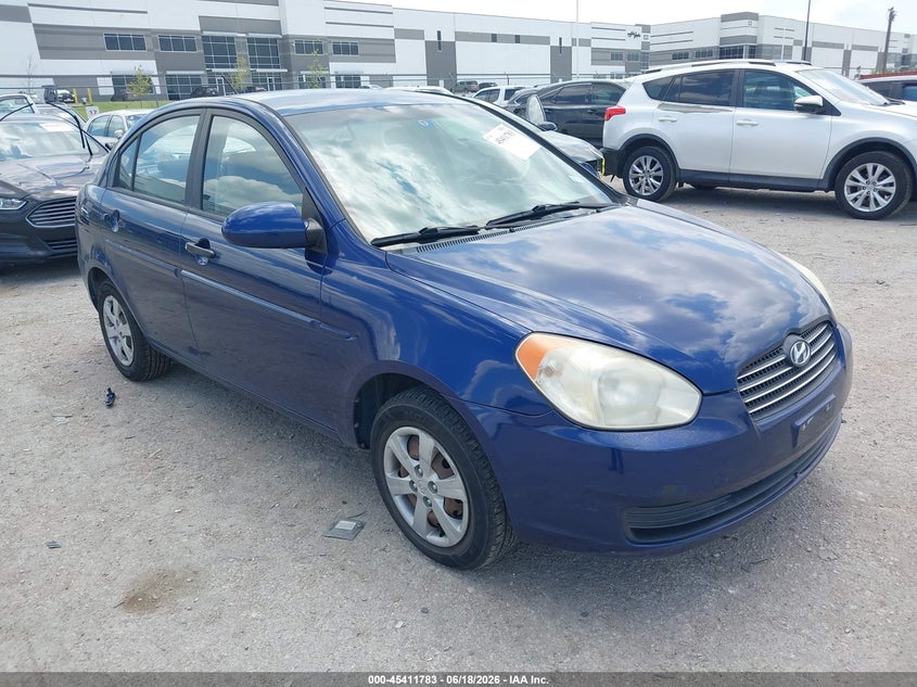 2009 Hyundai Accent VIN KMHCN46C19U299412 IAAI salvage auction — REAR END, Salvage (Texas), sold $325 on 2026-07-28 (photo 1)