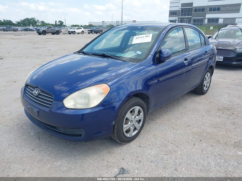 2009 Hyundai Accent VIN KMHCN46C19U299412 IAAI salvage auction — REAR END, Salvage (Texas), sold $325 on 2026-07-28 (photo 2)