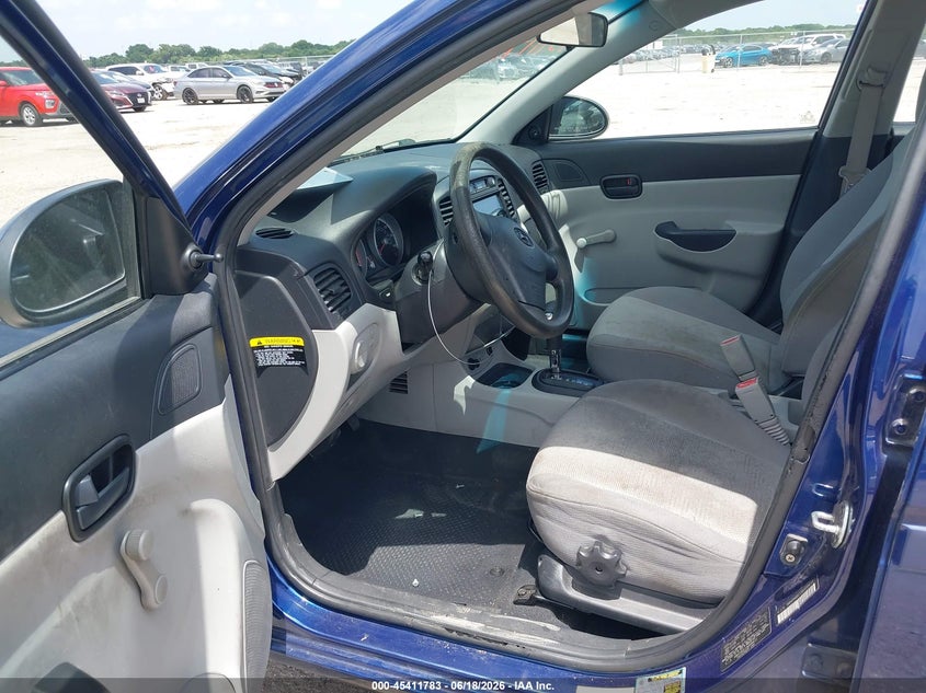 2009 Hyundai Accent VIN KMHCN46C19U299412 IAAI salvage auction — REAR END, Salvage (Texas), sold $325 on 2026-07-28 (photo 5)