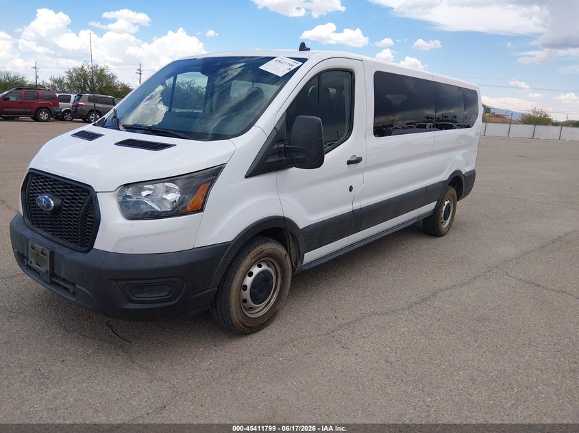 2021 Ford Transit-350 VIN 1FBAX2YG6MKA52387 IAAI salvage auction — NORMAL WEAR, Sf97 (Arizona), sold $17,100 on 2026-07-28 (photo 2)