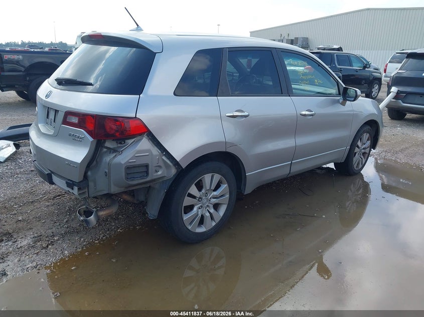2012 Acura Rdx VIN 5J8TB1H57CA000252 IAAI salvage auction — REAR END, Original (Texas), sold $25 on 2026-07-23 (photo 4)