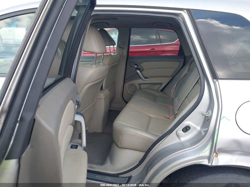 2012 Acura Rdx VIN 5J8TB1H57CA000252 IAAI salvage auction — REAR END, Original (Texas), sold $25 on 2026-07-23 (photo 8)