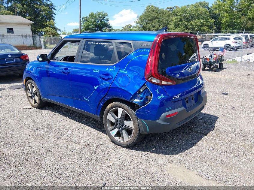 2020 Kia Soul VIN KNDJ33AU4L7011710 IAAI salvage auction — LEFT SIDE, Salvage (South Carolina), sold $3,500 on 2026-07-28 (photo 3)