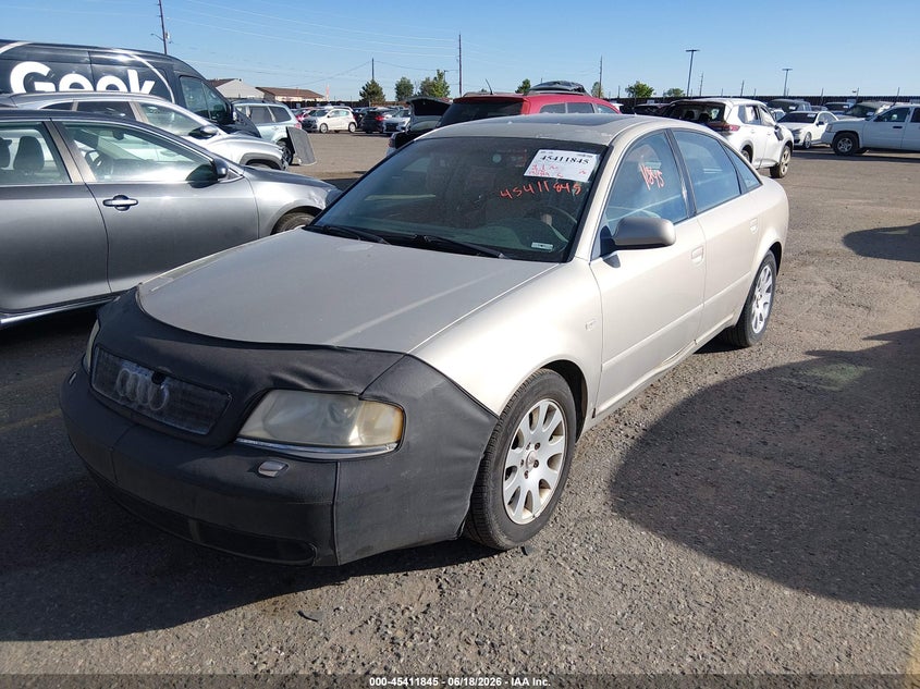 2000 Audi A6 VIN WAUEH64B5YN099729 IAAI salvage auction — NORMAL WEAR, Clear (Colorado), sold $450 on 2026-07-14 (photo 2)