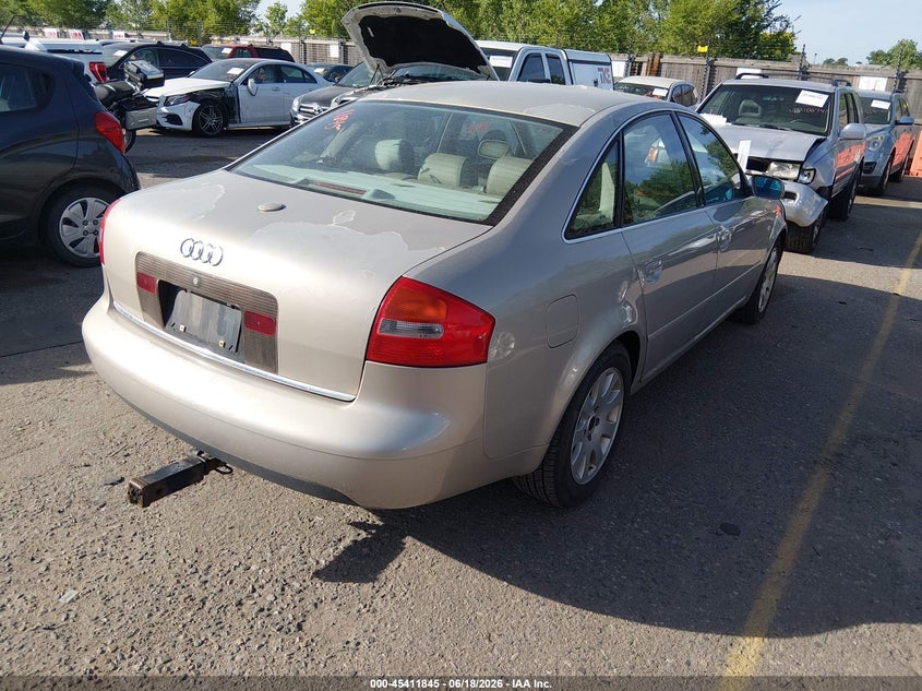 2000 Audi A6 VIN WAUEH64B5YN099729 IAAI salvage auction — NORMAL WEAR, Clear (Colorado), sold $450 on 2026-07-14 (photo 4)