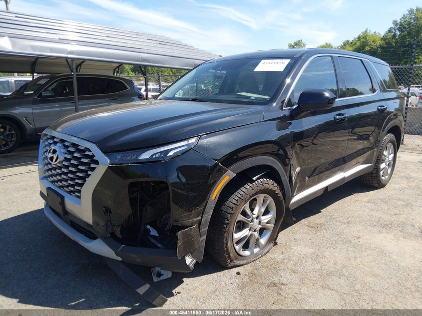 2021 Hyundai Palisade VIN KM8R1DHE2MU213151 IAAI salvage auction — LEFT FRONT, Salvage Title, sold $7,100 on 2026-07-30 (photo 2)