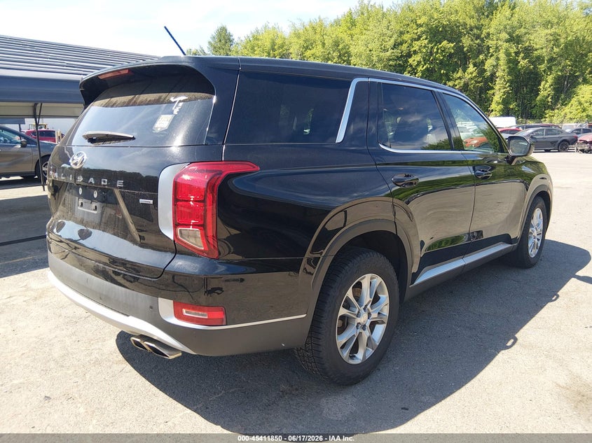 2021 Hyundai Palisade VIN KM8R1DHE2MU213151 IAAI salvage auction — LEFT FRONT, Salvage Title, sold $7,100 on 2026-07-30 (photo 4)