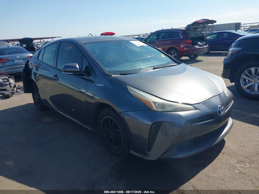 2020 Toyota Prius VIN JTDKARFU9L3122802 IAAI salvage auction — REAR END, Salvage (Arizona), sold $3,850 on 2026-07-14 (photo 1)