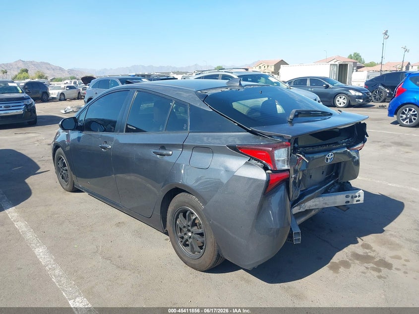 2020 Toyota Prius VIN JTDKARFU9L3122802 IAAI salvage auction — REAR END, Salvage (Arizona), sold $3,850 on 2026-07-14 (photo 3)
