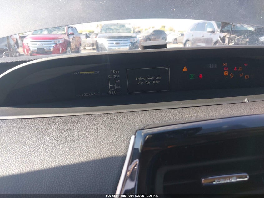 2020 Toyota Prius VIN JTDKARFU9L3122802 IAAI salvage auction — REAR END, Salvage (Arizona), sold $3,850 on 2026-07-14 (photo 7)