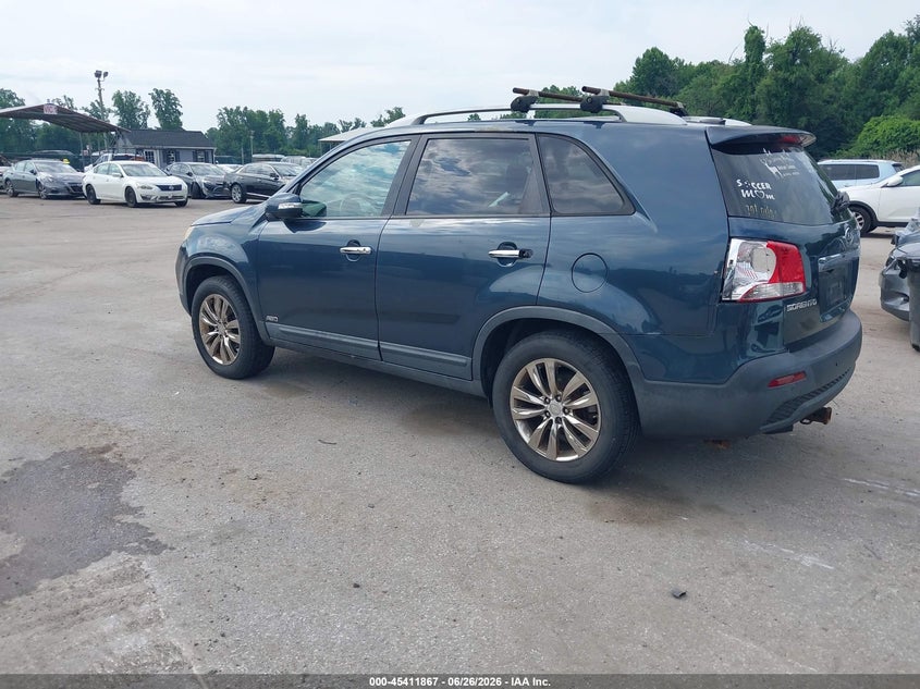 2011 Kia Sorento VIN 5XYKUDA24BG037036 IAAI salvage auction — NORMAL WEAR, Clear (Maryland), sold $875 on 2026-07-09 (photo 3)