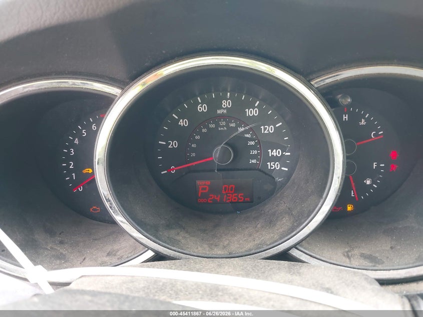 2011 Kia Sorento VIN 5XYKUDA24BG037036 IAAI salvage auction — NORMAL WEAR, Clear (Maryland), sold $875 on 2026-07-09 (photo 7)