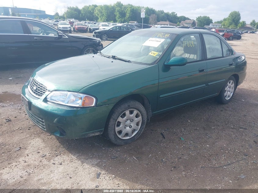 2002 Nissan Sentra VIN 3N1CB51D12L622802 IAAI salvage auction — RIGHT REAR, Junk Bill Of Sale Mv2459 (Wisconsin), sold $25 on 2026-07-09 (photo 2)
