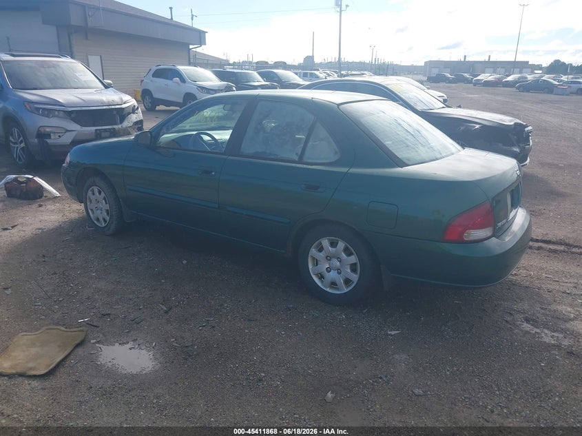 2002 Nissan Sentra VIN 3N1CB51D12L622802 IAAI salvage auction — RIGHT REAR, Junk Bill Of Sale Mv2459 (Wisconsin), sold $25 on 2026-07-09 (photo 3)