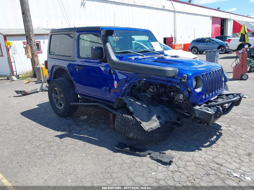 2019 Jeep Wrangler VIN 1C4HJXCG7KW611466 — IAAI salvage auction photo