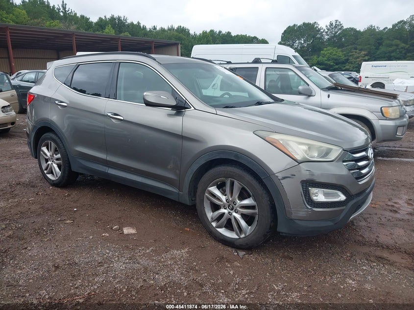 2013 Hyundai Santa fe VIN 5XYZUDLA5DG005394 IAAI salvage auction — RIGHT REAR, Clear (Alabama), sold $775 on 2026-07-08 (photo 1)
