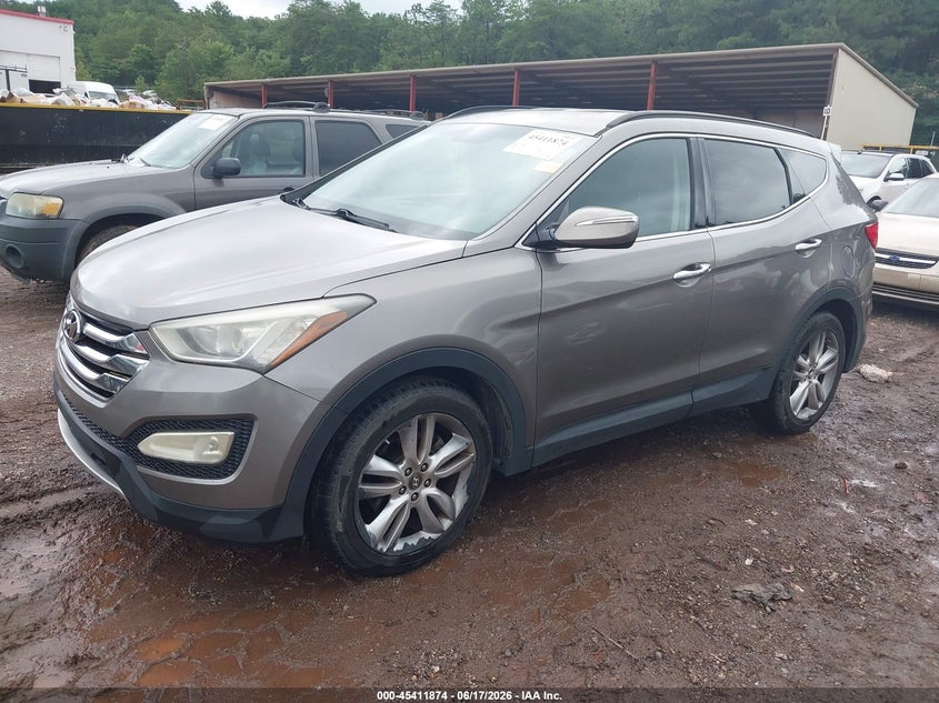 2013 Hyundai Santa fe VIN 5XYZUDLA5DG005394 IAAI salvage auction — RIGHT REAR, Clear (Alabama), sold $775 on 2026-07-08 (photo 2)