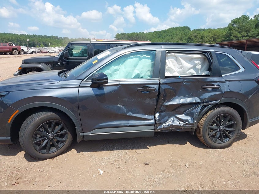 2024 Honda Cr-v VIN 7FARS6H82RE053638 IAAI salvage auction — LEFT SIDE, Salvage (Alabama), sold $25 on 2026-07-29 (photo 6)