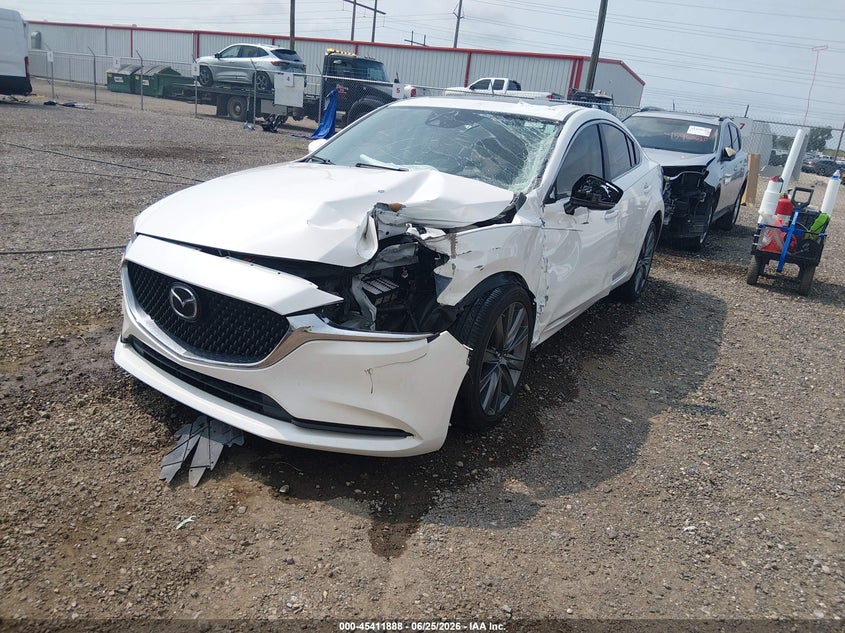 2018 Mazda 6 VIN JM1GL1TYXJ1324291 IAAI salvage auction — LEFT FRONT, Salvage (Louisiana), sold $1,700 on 2026-07-29 (photo 2)