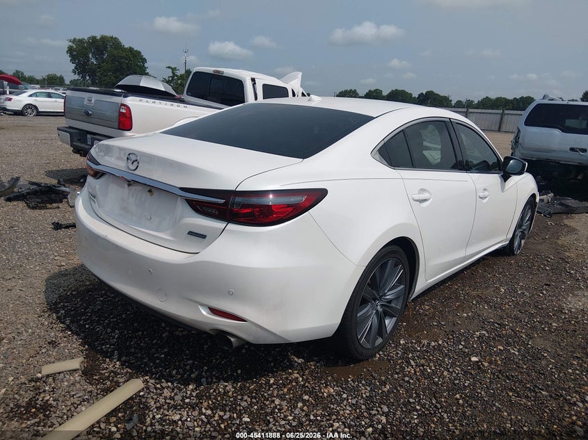 2018 Mazda 6 VIN JM1GL1TYXJ1324291 IAAI salvage auction — LEFT FRONT, Salvage (Louisiana), sold $1,700 on 2026-07-29 (photo 4)