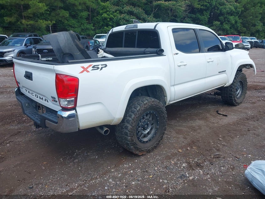 2017 Toyota Tacoma VIN 5TFCZ5AN2HX085081 IAAI salvage auction — FRONT END, Salvage (Alabama), sold $5,200 on 2026-07-15 (photo 4)