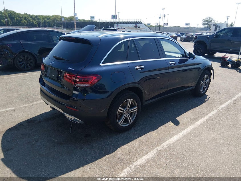 2022 Mercedes-benz Glc VIN W1N0G8EB3NG082950 IAAI salvage auction — FRONT END, Salvage Title, sold $12,900 on 2026-08-02 (photo 4)