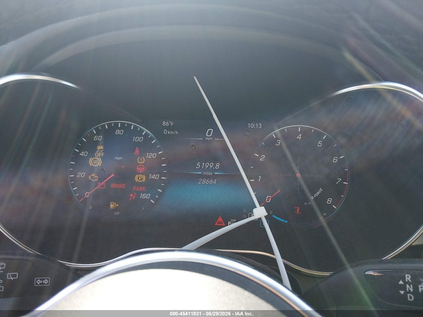 2022 Mercedes-benz Glc VIN W1N0G8EB3NG082950 IAAI salvage auction — FRONT END, Salvage Title, sold $12,900 on 2026-08-02 (photo 7)