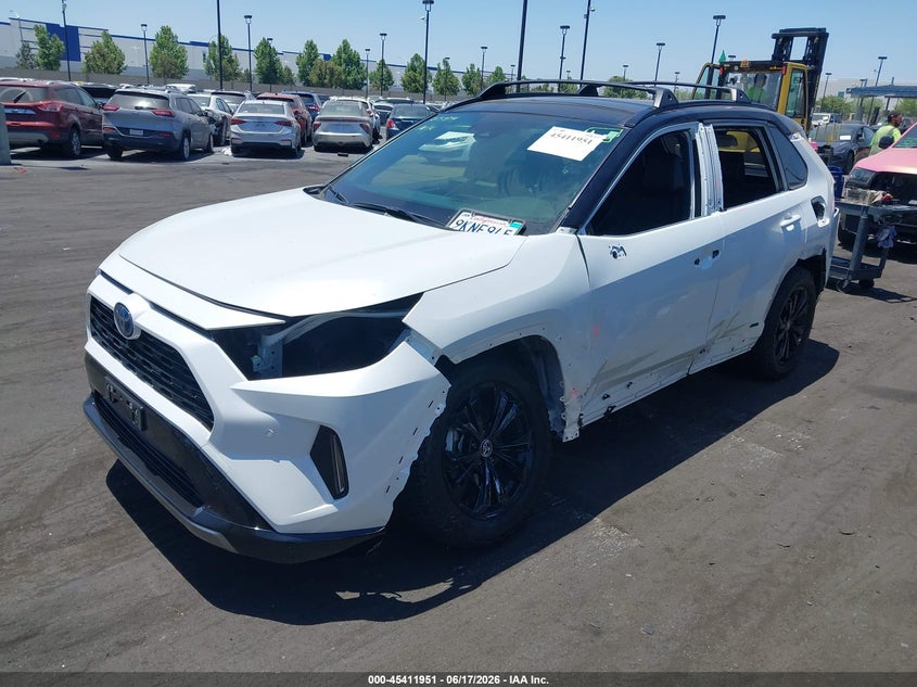 2024 Toyota Rav 4 VIN JTME6RFV7RJ042300 IAAI salvage auction — LEFT SIDE, Salvage Certificate (California), sold $16,400 on 2026-07-10 (photo 2)