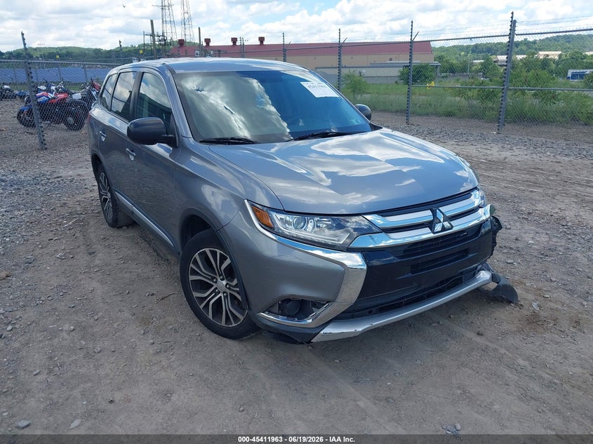 2018 Mitsubishi Outlander VIN JA4AZ3A32JZ071180 IAAI salvage auction — LEFT FRONT, Salvage (Pennsylvania), sold $1,950 on 2026-08-02 (photo 1)