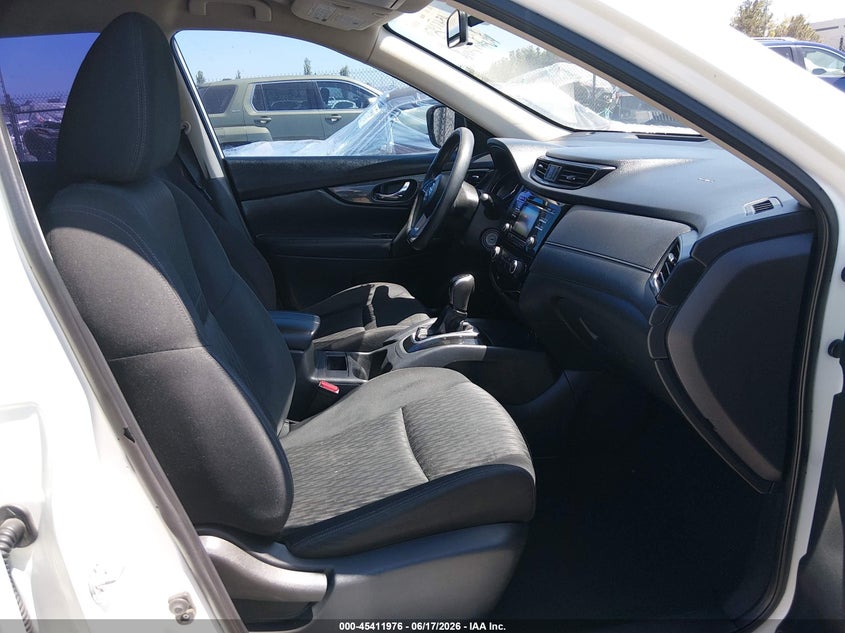 2017 Nissan Rogue VIN KNMAT2MT6HP560622 IAAI salvage auction — FRONT END, Salvage (California), sold $2,725 on 2026-07-13 (photo 5)