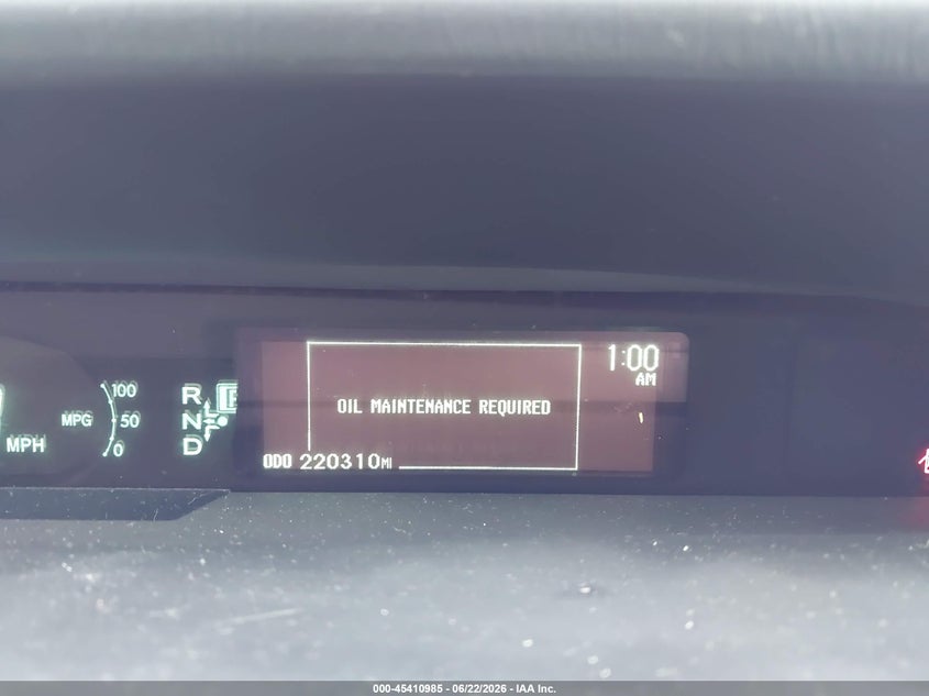 2011 Toyota Prius VIN JTDKN3DU4B0314990 IAAI salvage auction — FRONT END, Salvage (Texas), sold $775 on 2026-07-15 (photo 7)