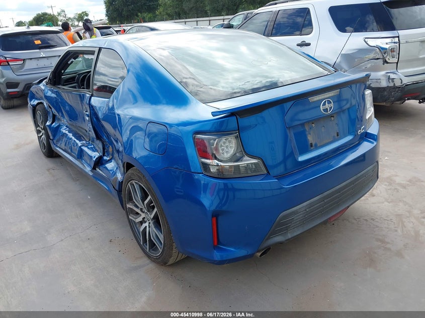 2015 Scion Tc VIN JTKJF5C71F3093801 IAAI salvage auction — SIDE, Salvage Title, sold $650 on 2026-08-23 (photo 3)