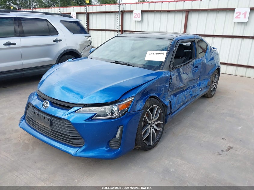 2015 Scion Tc VIN JTKJF5C71F3093801 IAAI salvage auction — SIDE, Salvage Title, sold $650 on 2026-08-23 (photo 6)