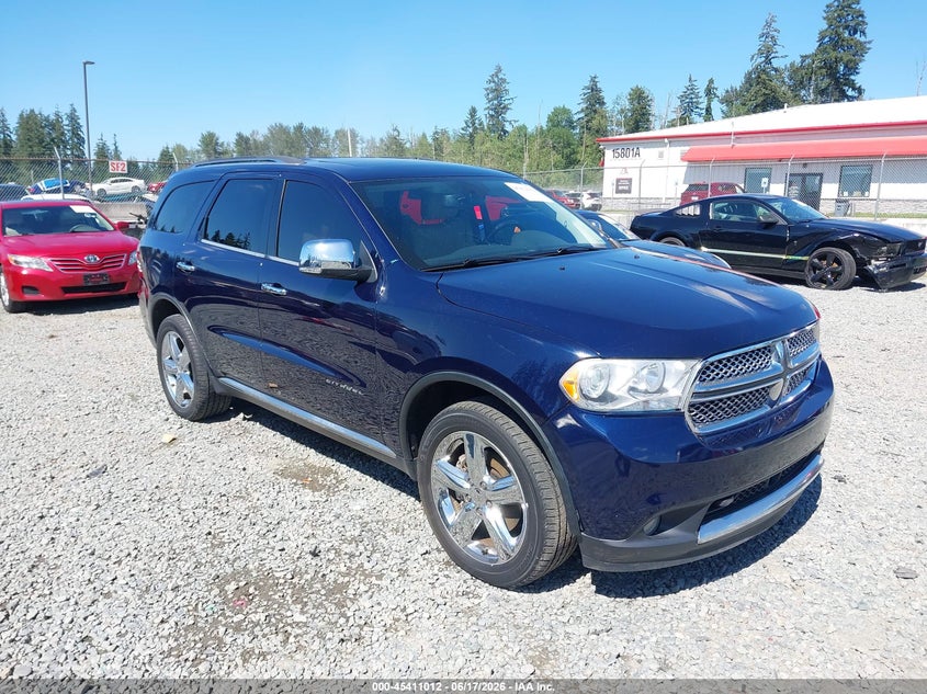 2012 Dodge Durango VIN 1C4SDJETXCC277876 IAAI salvage auction — SIDE, Salvage Title, sold $1,450 on 2026-07-22 (photo 1)