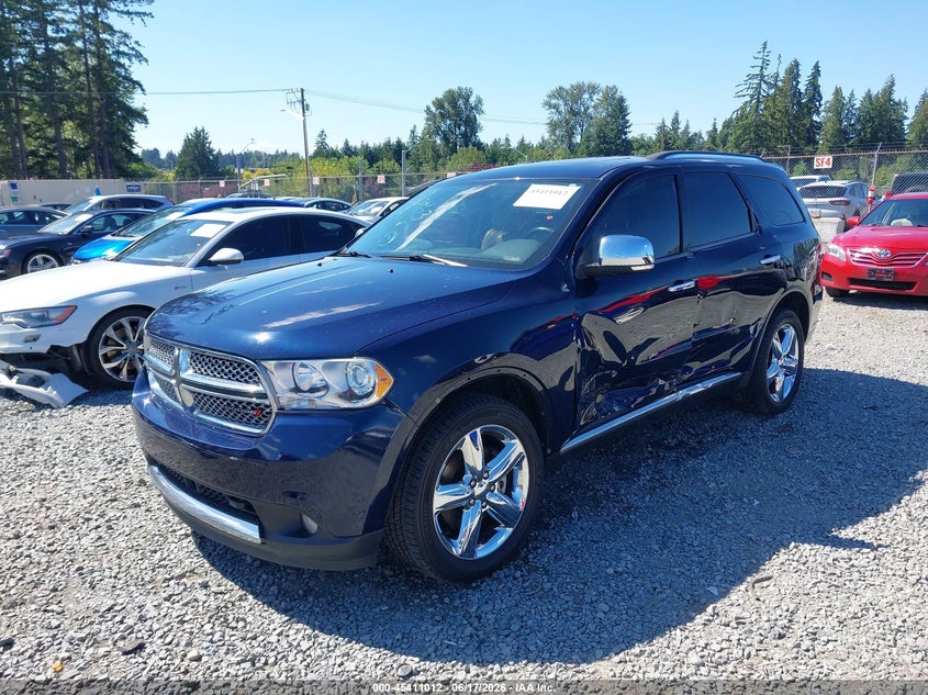 2012 Dodge Durango VIN 1C4SDJETXCC277876 IAAI salvage auction — SIDE, Salvage Title, sold $1,450 on 2026-07-22 (photo 2)