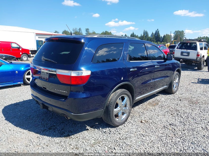 2012 Dodge Durango VIN 1C4SDJETXCC277876 IAAI salvage auction — SIDE, Salvage Title, sold $1,450 on 2026-07-22 (photo 4)